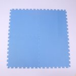 Pool Improve Protection de sol de piscine Bleu 50x50 cm 8 Pièces