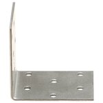vidaXL Équerres de fixation 40 Pièces 2 mm 60x40x60 mm acier galvanisé