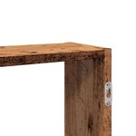 vidaXL Étagère murale vieux bois 99x15x60 cm bois d'ingénierie