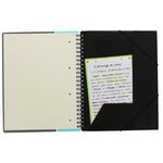 Cahier ETUDIANT Nomadbook 24x31 cm 5x5 160 pages 90g coloris aléatoire OXFORD