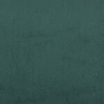 vidaXL Lit de repos vert foncé 80x200 cm velours
