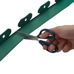 vidaXL Bordures de pelouse Vert 2000 x 4 x 5 cm Plastique