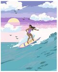 CreArt Adultes Tendance - Ride the world - 24x30 cm
