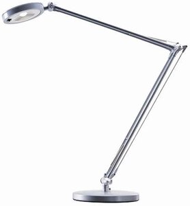 Lampe led 4You 3 coloris de disque pour la tête Double articulation en aluminium base métal HANSA