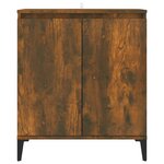 vidaXL Buffet Chêne fumé 60x35x70 cm Bois d'ingénierie