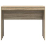 vidaXL Bureau Chêne sonoma 100 x 40 x 76 cm Bois d'ingénierie