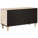 vidaXL Unites TV avec étagère Blanc 80 x 33 x 46 cm Bois d'ingénierie