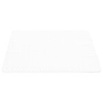 vidaXL Coussin en coin Uni Blanc 69 x 64 x 19 cm