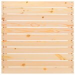 vidaXL Repose-pieds de jardin avec coussins lot de 2 Pin massif