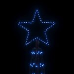 vidaXL Arbre de Noël cône 3000 LED Bleues 230x800 cm
