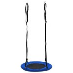vidaXL Balançoire 60 cm 100 kg Bleu