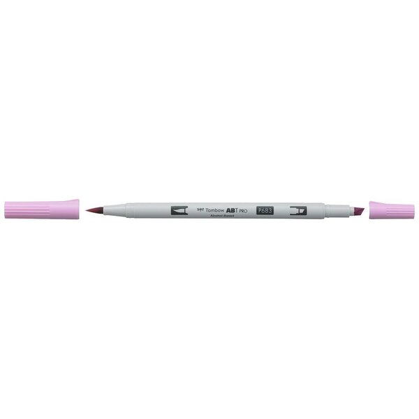 Marqueur Base Alcool Double Pointe ABT PRO 683 rose chardon TOMBOW