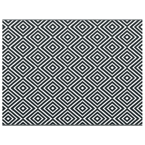 vidaXL Tapis d'extérieur 'ARAKIL'Noir 300x400 cm PP