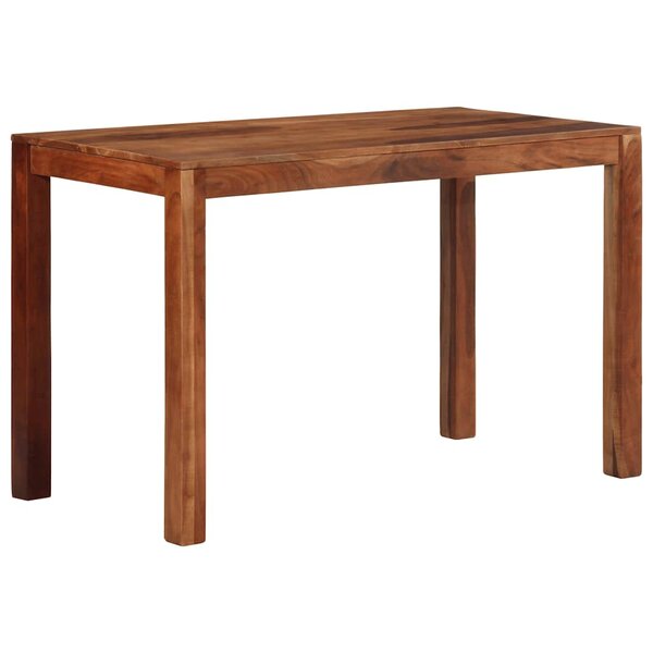 vidaXL Table à manger 120x60x76 cm bois d'acacia massif