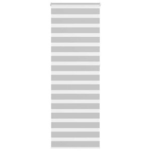 vidaXL Store zèbre gris clair largeur du tissu 85 9 cm polyester