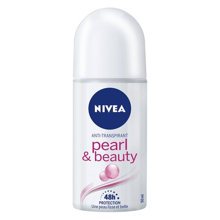 Nivea Anti-Transpirant Pearl & Beauty 48h Protection 50ml (lot de 4)