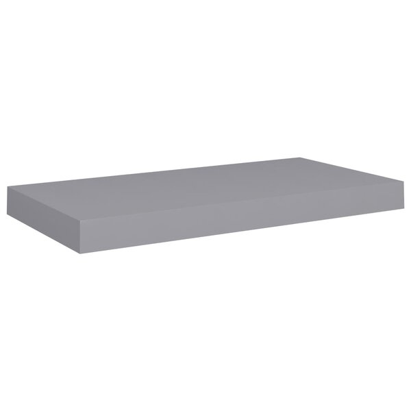 vidaXL Étagère murale flottante gris 50x23x3 8 cm MDF