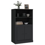 vidaXL Buffet haut noir 60x35 5x103 5 cm bois d'ingénierie