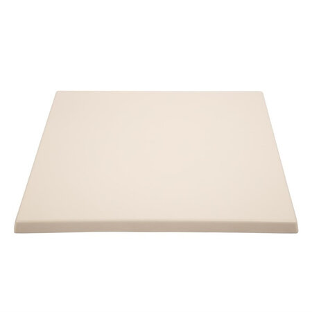 Plateau de table carré blanc 700 mm - bolero -  - aggloméré 700x700x30mm