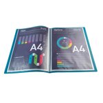 Protège-documents En Polypropylène Souple Opak 20 Vues - A4 - Vert Foncé - X 25 - Exacompta