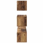 vidaXL Ensemble meuble TV 4 Pièces Bois Ancien Bois d'ingénierie