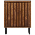 vidaXL Table de chevet 40x30x50 cm Bois de manguier massif