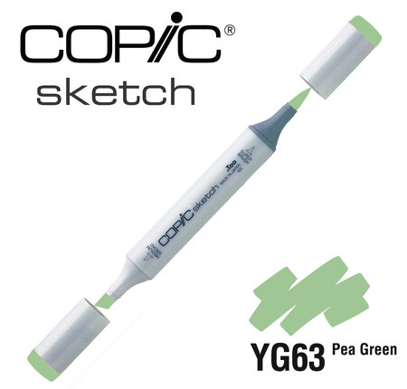 Marqueur à l'alcool Copic Sketch YG63 Pea Green