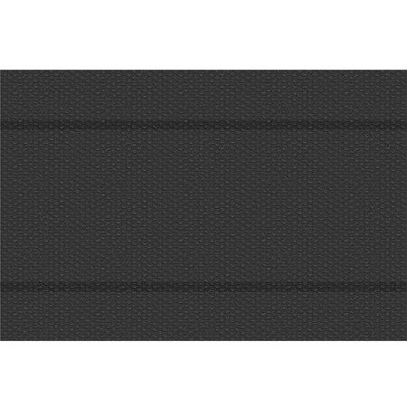 Tectake Bâche de piscine rectangulaire noire - 400 x 600 cm