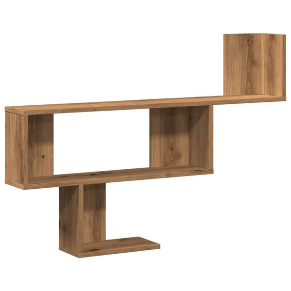 vidaXL Étagère murale chêne artisanal 100x15x70 cm bois d'ingénierie