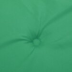 vidaXL Coussins de chaise de jardin à dossier bas lot de 4 vert