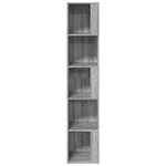 vidaXL Armoire d'angle Sonoma gris 33x33x164 5 cm Bois d'ingénierie