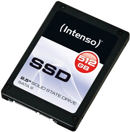 Disque Dur SSD Intenso - 512 Go S-ATA III