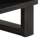 vidaXL Table basse 80x51x40 cm bois massif d'acacia