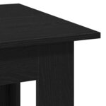 vidaXL Table basse Chêne noir 100 x 60 x 42 cm Bois d'ingénierie