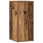 vidaXL Armoire à chaussures vieux bois 32x35x70 cm bois d'ingénierie