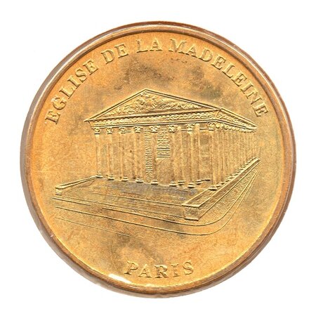 Mini médaille monnaie de paris 2009 - eglise de la madeleine