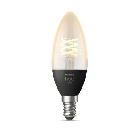 Philips hue ampoule white 4.5w filament flamme e14 x1