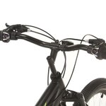 vidaXL Vélo de montagne 21 vitesses Roues de 27 5 pouces 50 cm Noir
