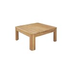 Banquette de jardin en bois d'acacia FSC 2 personnes avec coussins - SANA