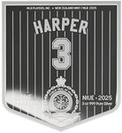 Pièce de monnaie en Argent 5 Dollars g 93.3 (3 oz) Millésime 2025 MLB Players BRYCE HARPER MLB