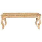 vidaXL Table basse Marron 100 x 55 x 40 cm bois de manguier massif