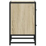 vidaXL Table de chevet chêne sonoma 40x31x50 cm bois d’ingénierie