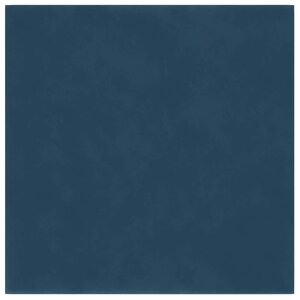 vidaXL Tête de lit murale 12 Pièces Bleu Velours