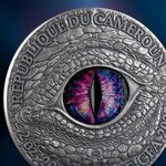 Pièce de monnaie en Argent 2000 Francs g 62.2 (2 oz) Millésime 2025 Dragonology STONEGAZE BASILISK