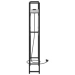 vidaXL Tête de lit de rangement Sonoma gris 100 cm Bois d'ingénierie