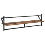 vidaXL Ensemble d'étagères murales 6 Pièces Bois Ancien 100 x 25 x 30 cm