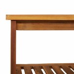 vidaXL Armoire de jardin Marron 75 x 35 x 70cm Bois d'Acacia Massif