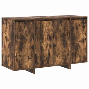vidaXL Buffet Chêne fumé 120 x 41 x 75 cm Bois d'ingénierie