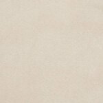 vidaXL Chaise de relaxation avec repose-pied Crème Tissu microfibre