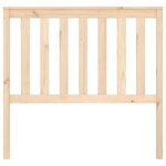 vidaXL Tête de lit 106x6x101 cm Bois massif de pin